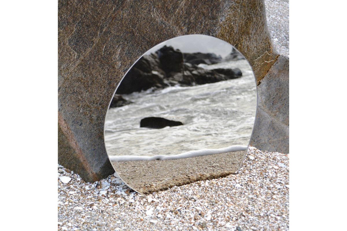 Espejo Fazlamare M⌇01 Bronce Colección Pleamar - Medular Diseño Espejos