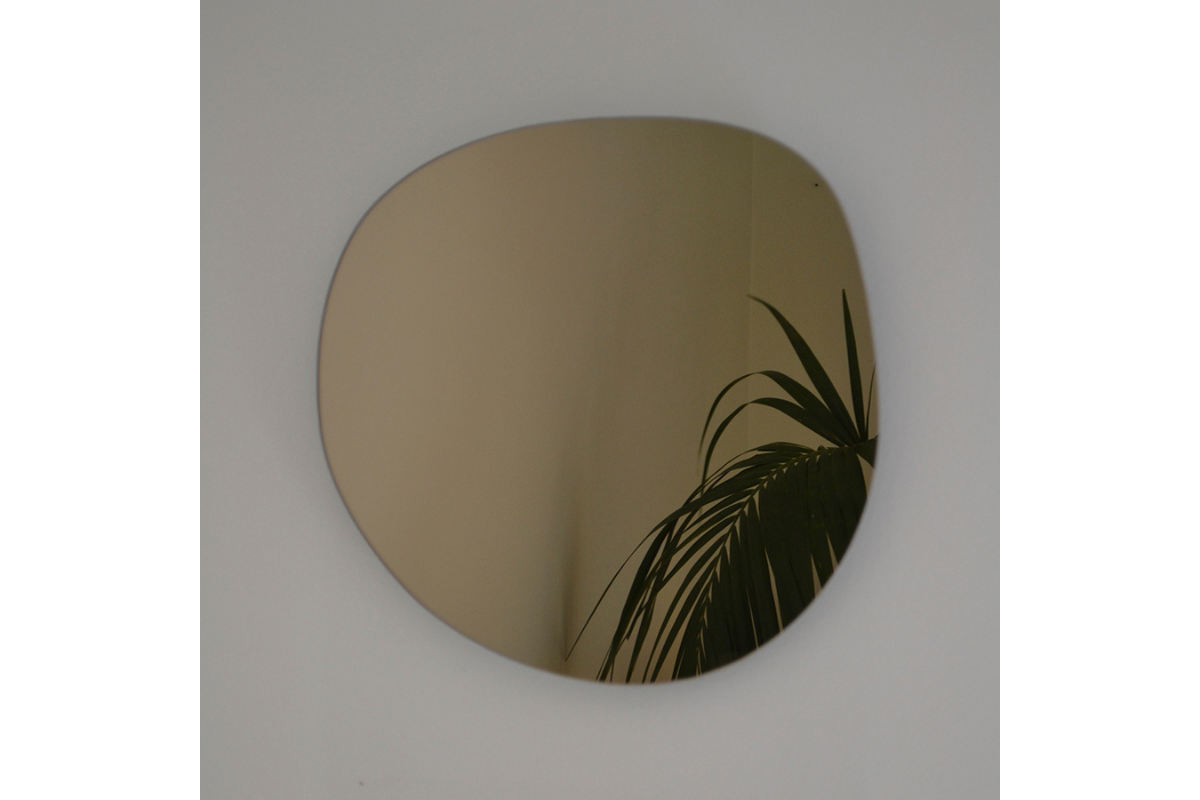 Espejo Fazlamare M⌇01 Bronce Colección Pleamar - Medular Diseño Espejos