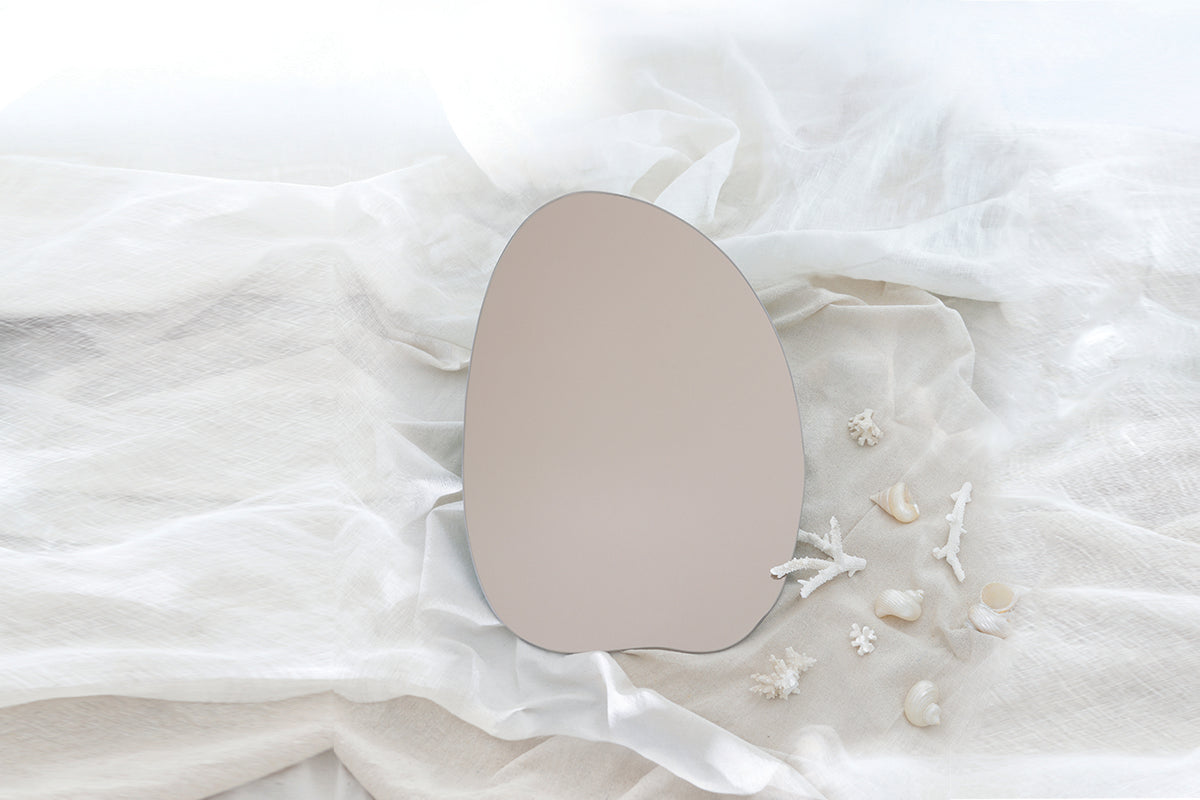 Espejo Fazlamare M⌇03 Bronce Colección Pleamar - Medular Diseño Espejos