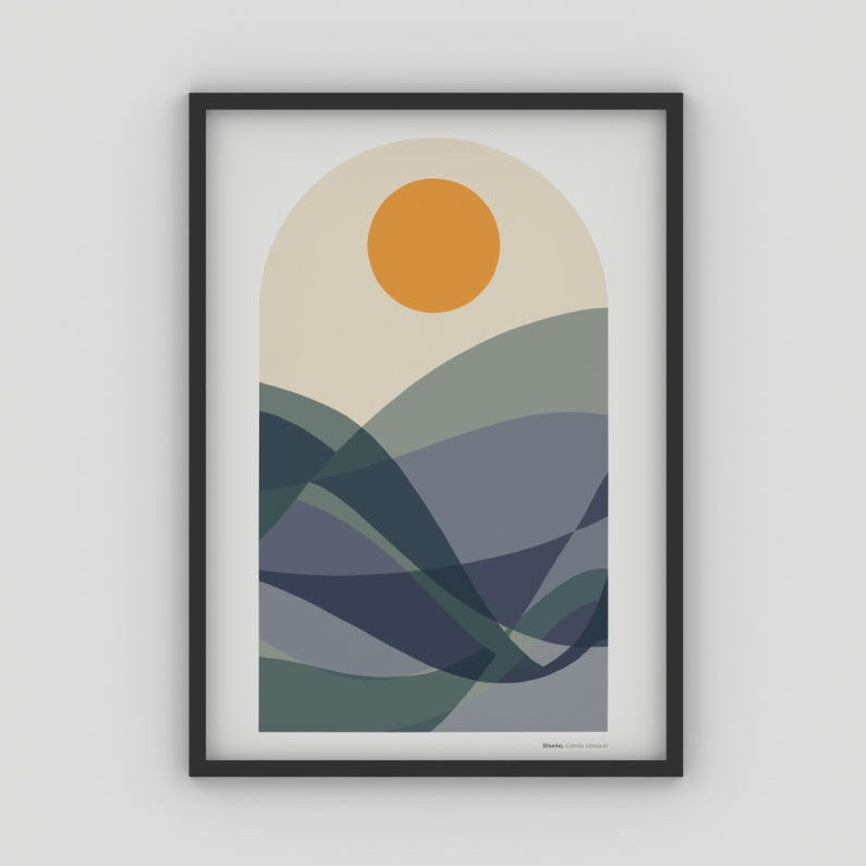 Cuadro Marysol por Camila Llanquin - Medular Diseño Cuadros