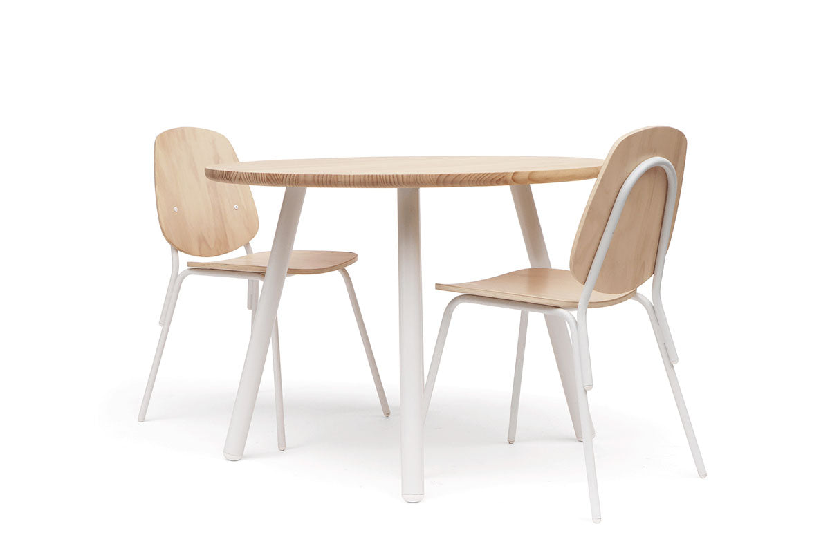 Mesa de Comedor Aula Natural 4P - Medular Diseño Mesas de Comedor