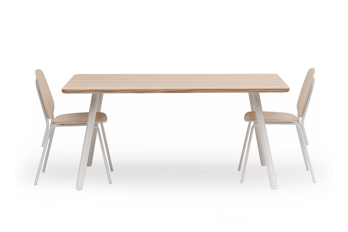 Mesa de Comedor Aula Natural 6P - Medular Diseño Mesas de Comedor