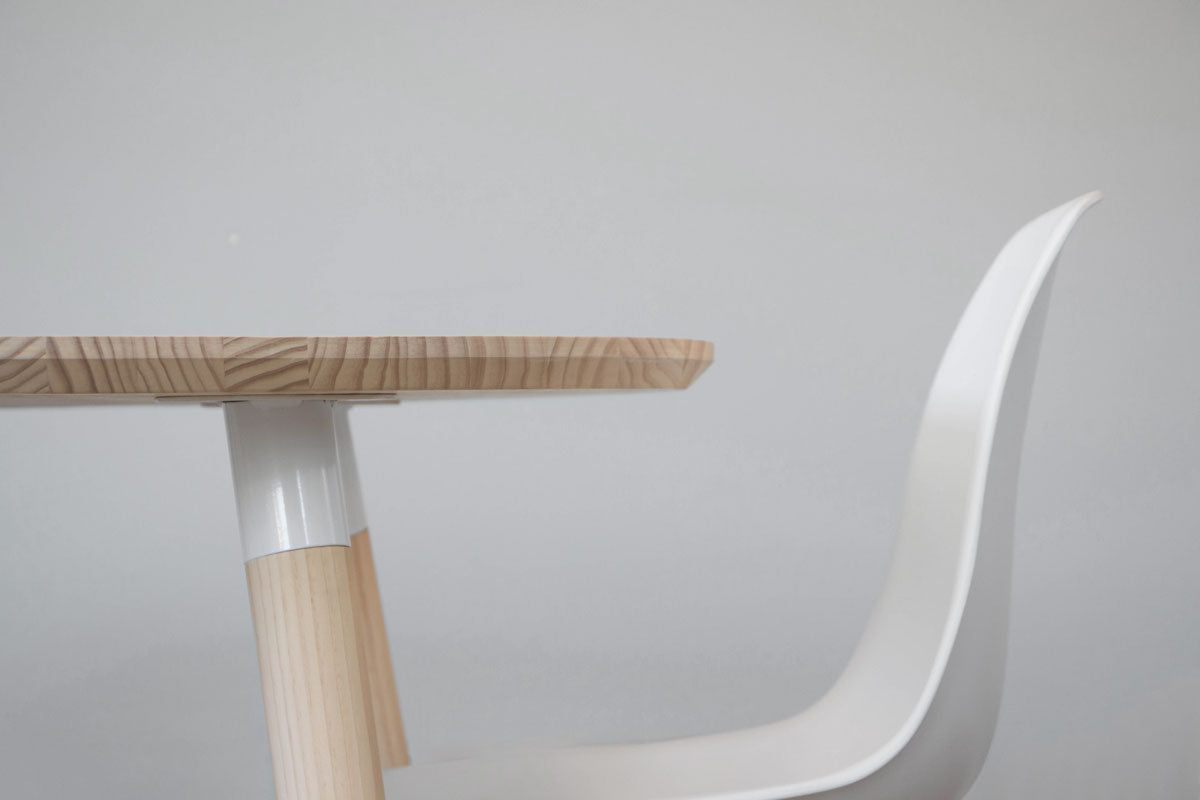 Mesa de Comedor Canelo Ovalada 8P - Medular Diseño Mesas de Comedor