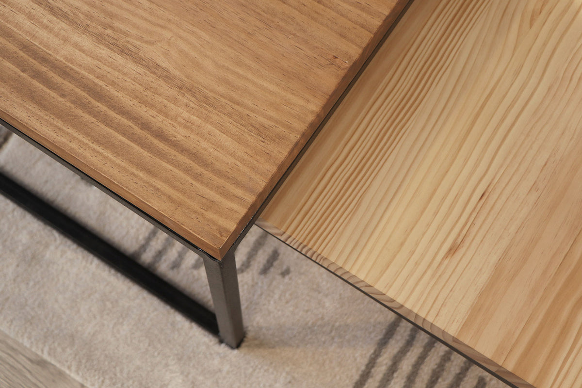 Mesa de Centro Duo Wood - Medular Diseño Mesas de Centro
