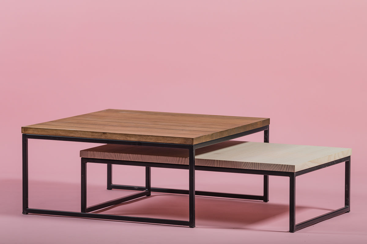 Mesa de Centro Duo Wood - Medular Diseño Mesas de Centro