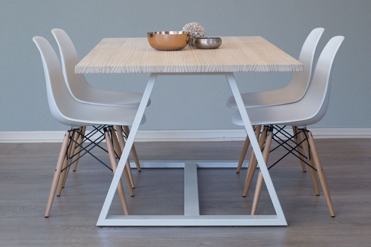 Mesa de Comedor Pablo Natural 8P - Medular Diseño Mesas de Comedor