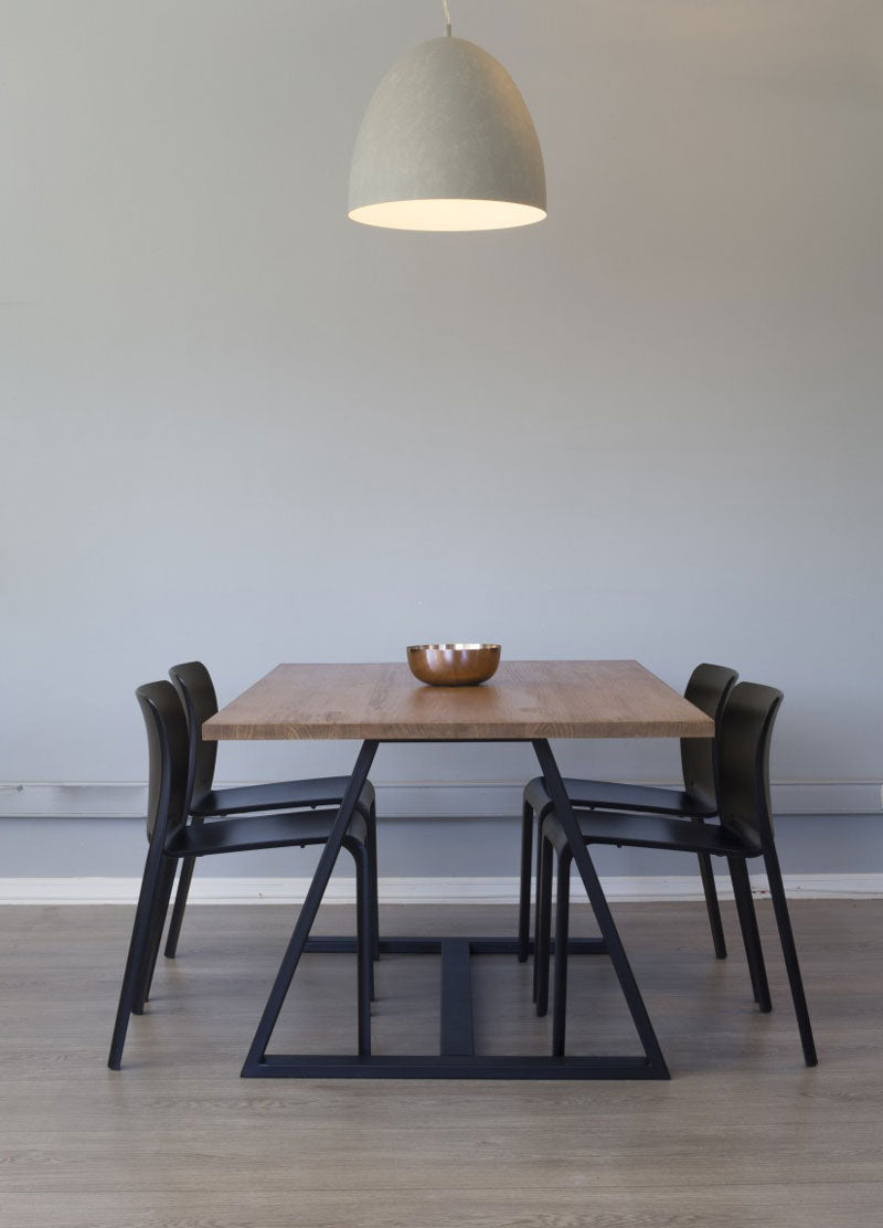 Mesa de Comedor Pablo Nogal 8P - Medular Diseño Mesas de Comedor