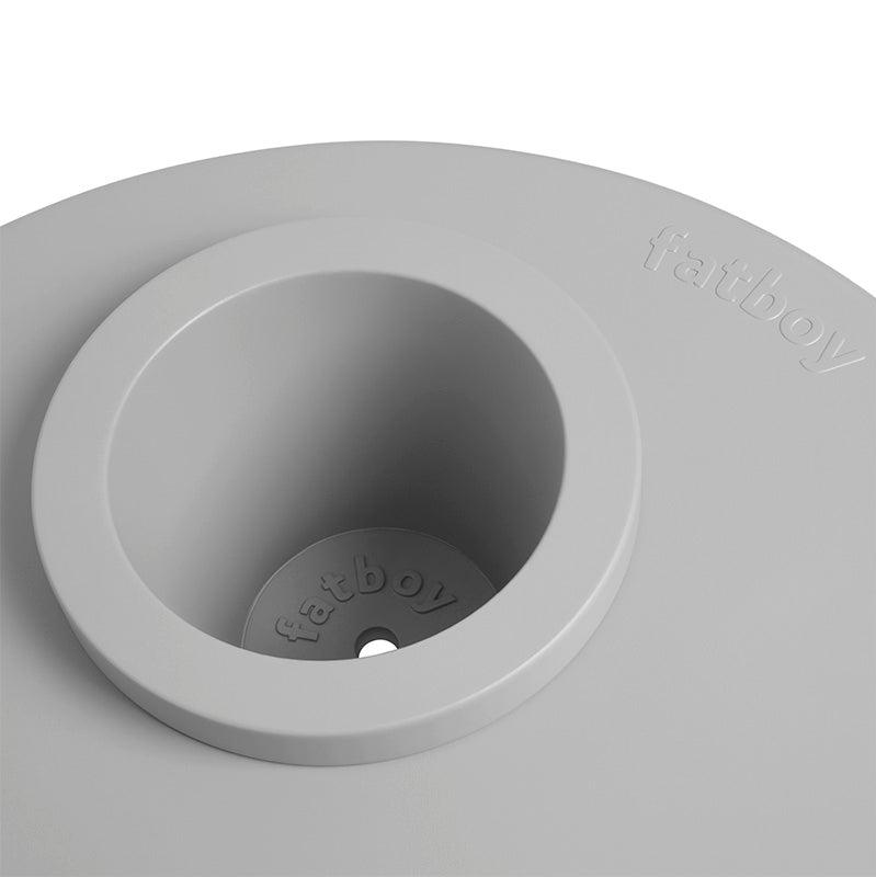 Mesa Macetero Fatboy Bakkes Light Grey - Medular Diseño Mesa lateral