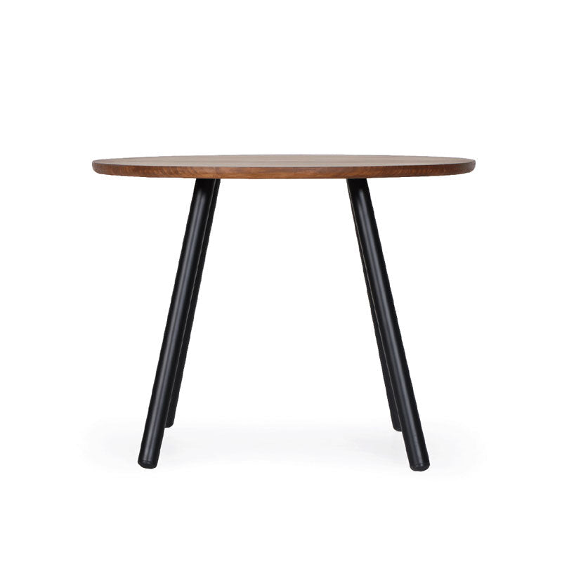 Mesa de Comedor Aula Nogal 4P - Medular Diseño Mesas de Comedor