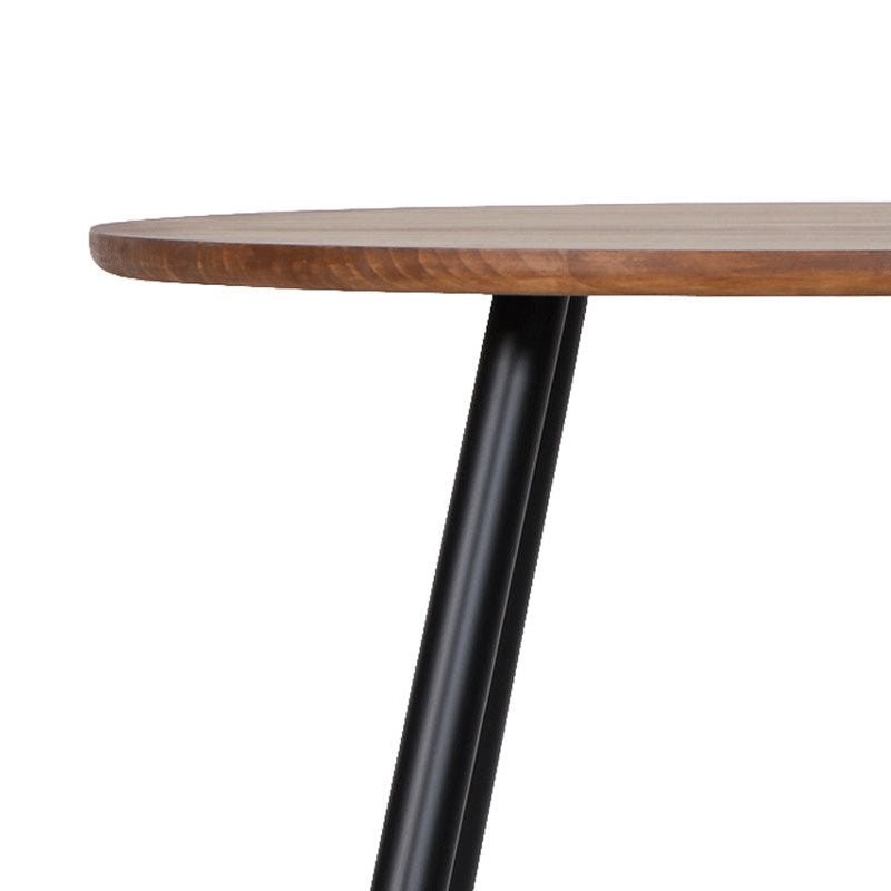 Mesa de Comedor Aula Nogal 4P - Medular Diseño Mesas de Comedor