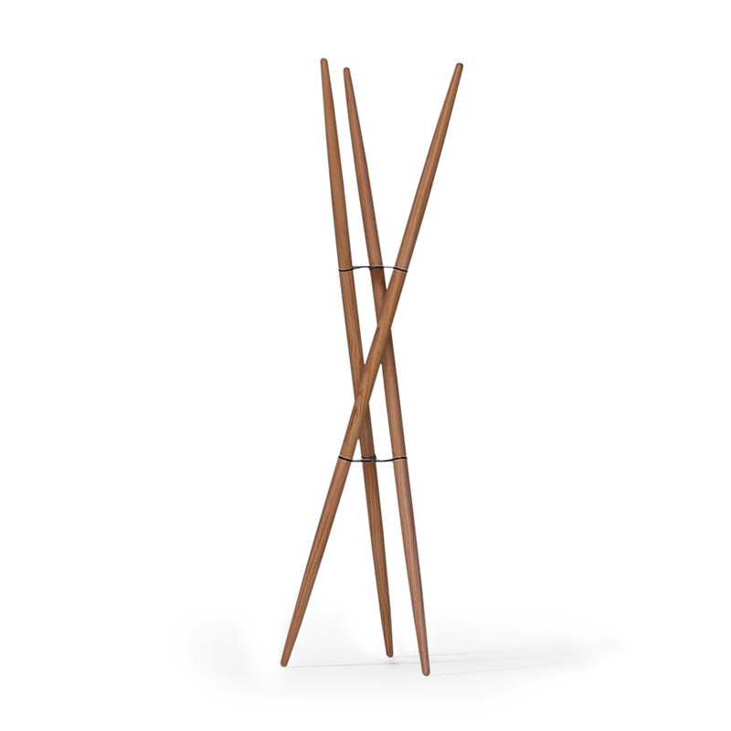Perchero Triwu Nogal - Medular Diseño Perchero