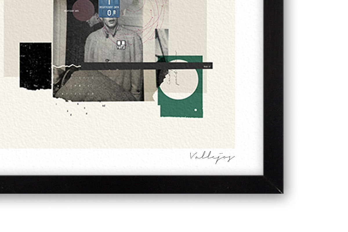 Cuadro Insufficient Data por Patricio Vallejos - Medular Diseño Cuadros