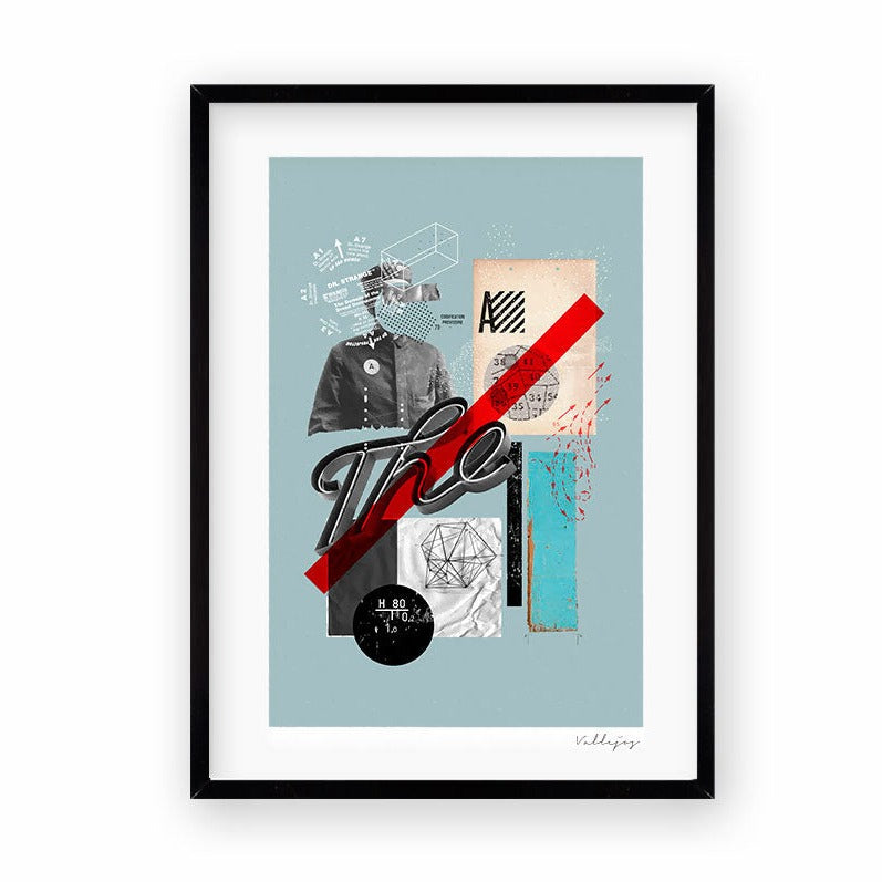 Cuadro The A Digital por Patricio Vallejos - Medular Diseño Cuadros