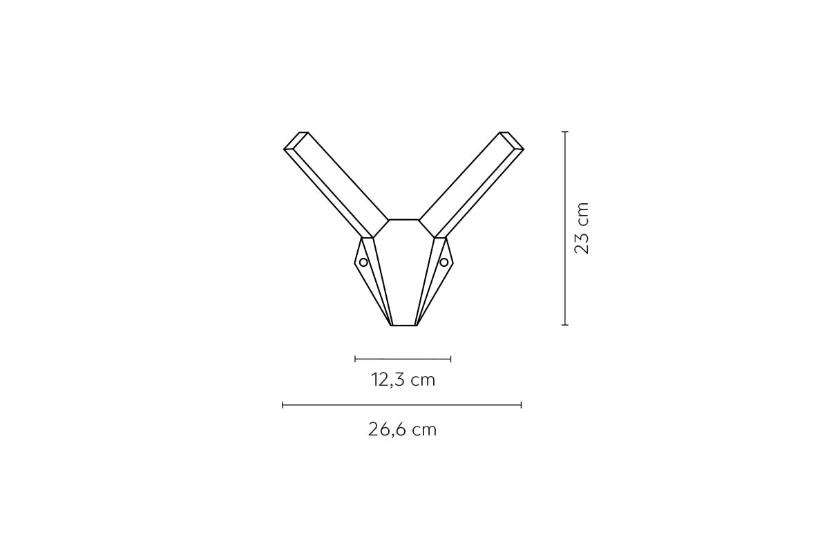 2 Percheros Wümul Pino - Medular Diseño Perchero