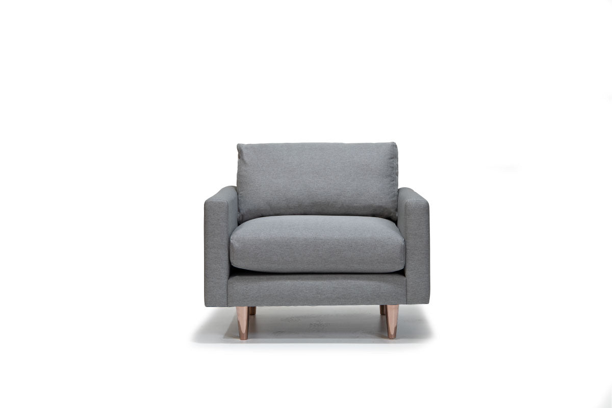 Poltrona Tellum Gris Acero