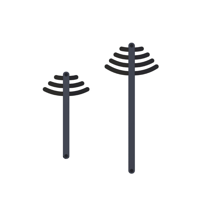 Perchero Pehuén Negro - Medular Diseño Perchero