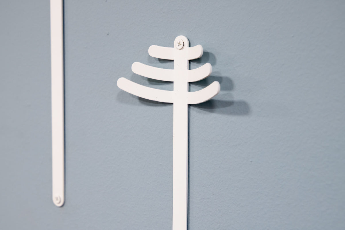 Perchero Pehuén Blanco - Medular Diseño Perchero