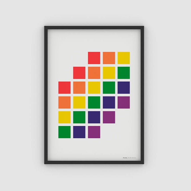 Cuadro Colors Pride por Nicolás Romero - Medular Diseño Cuadros