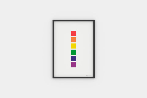 Cuadro Colors Pride II por Nicolás Romero