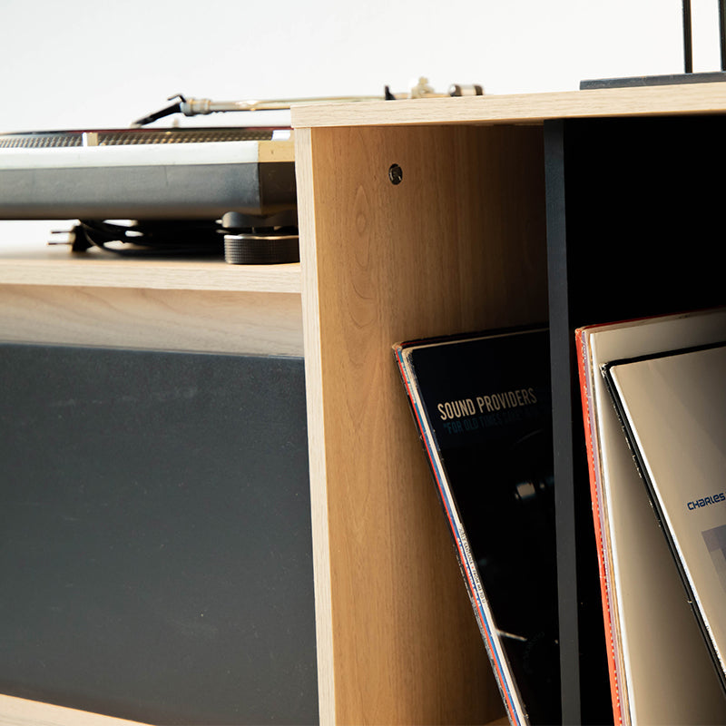 Rack Vinilo Nougat - Medular Diseño Rack