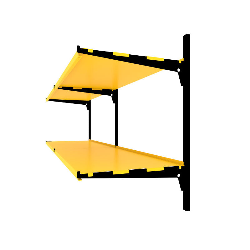 Repisa Graduable Dúo SG30 Amarillo Brillante - Medular Diseño Repisa