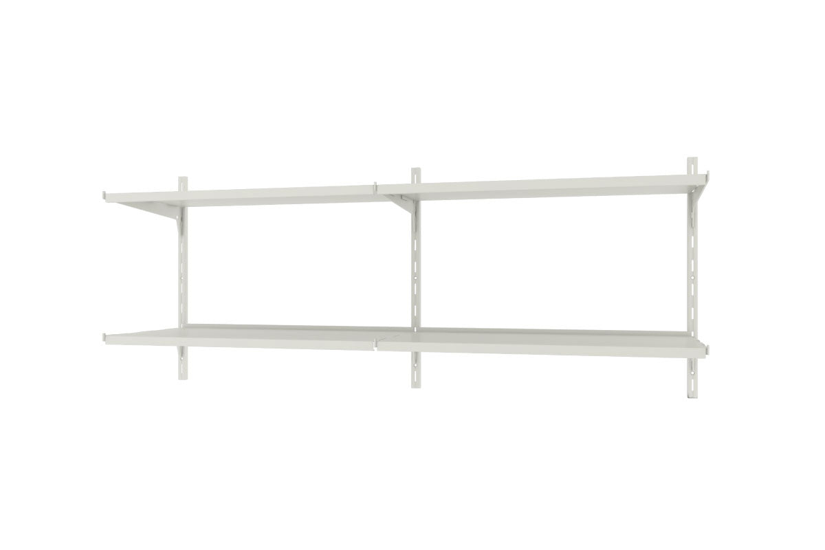 Repisa Graduable Dúo SG30 Blanco Cálido - Medular Diseño Repisa