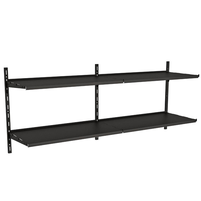 Repisa Graduable Dúo SG30 Negra - Medular Diseño Repisa