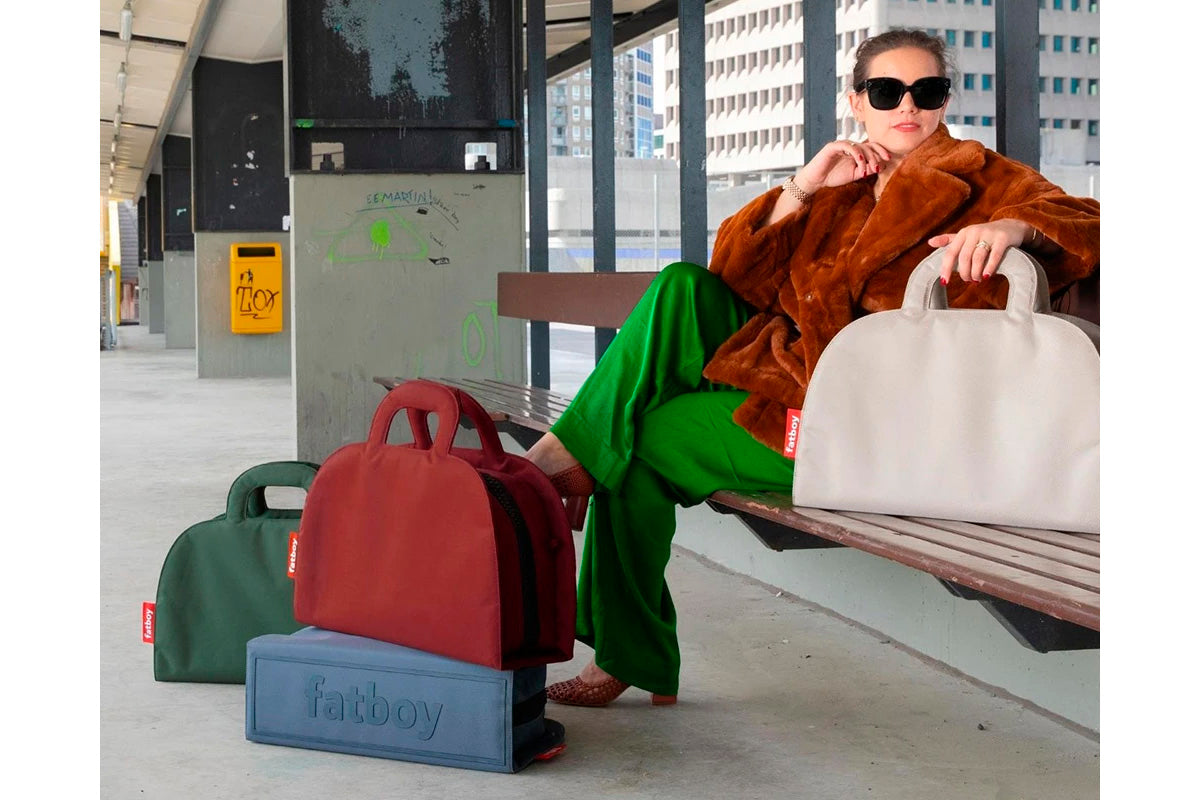 Bolso Fatboy Show Kees Brick Red