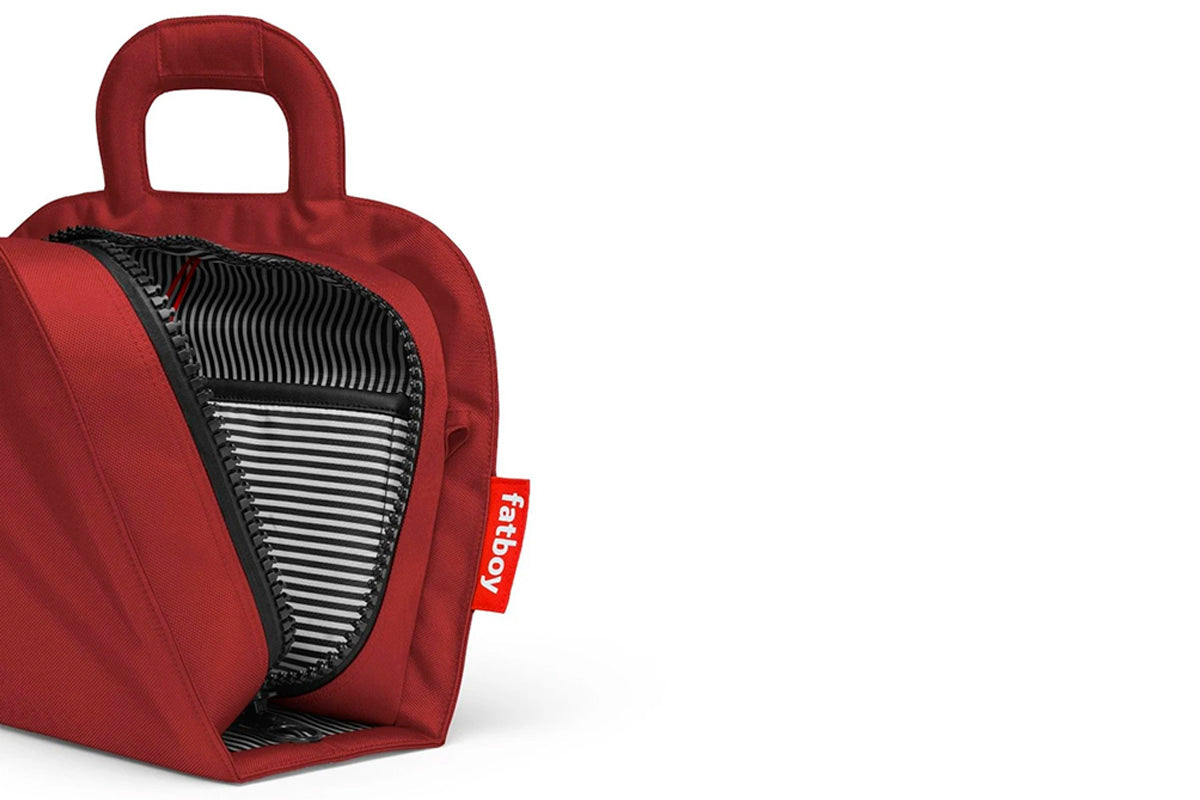 Bolso Fatboy Show Kees Brick Red