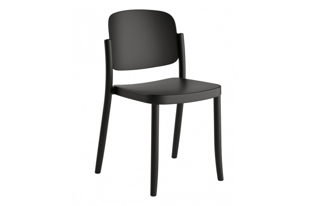 Juego de Comedor Paladio Lenga + 6 Sillas Piazza Negra - Medular Diseño Juego de Comedor