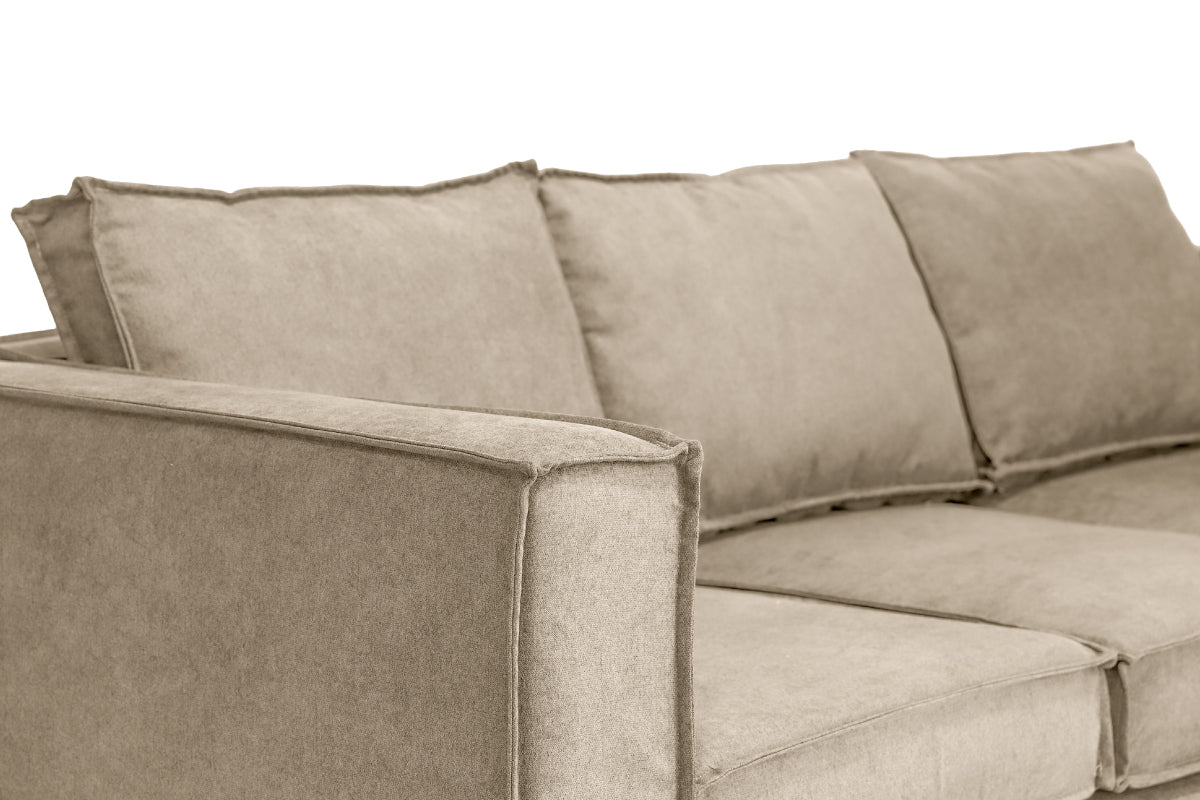 Sofá Trayken Funda Velvet Beige - Medular Diseño Sofás