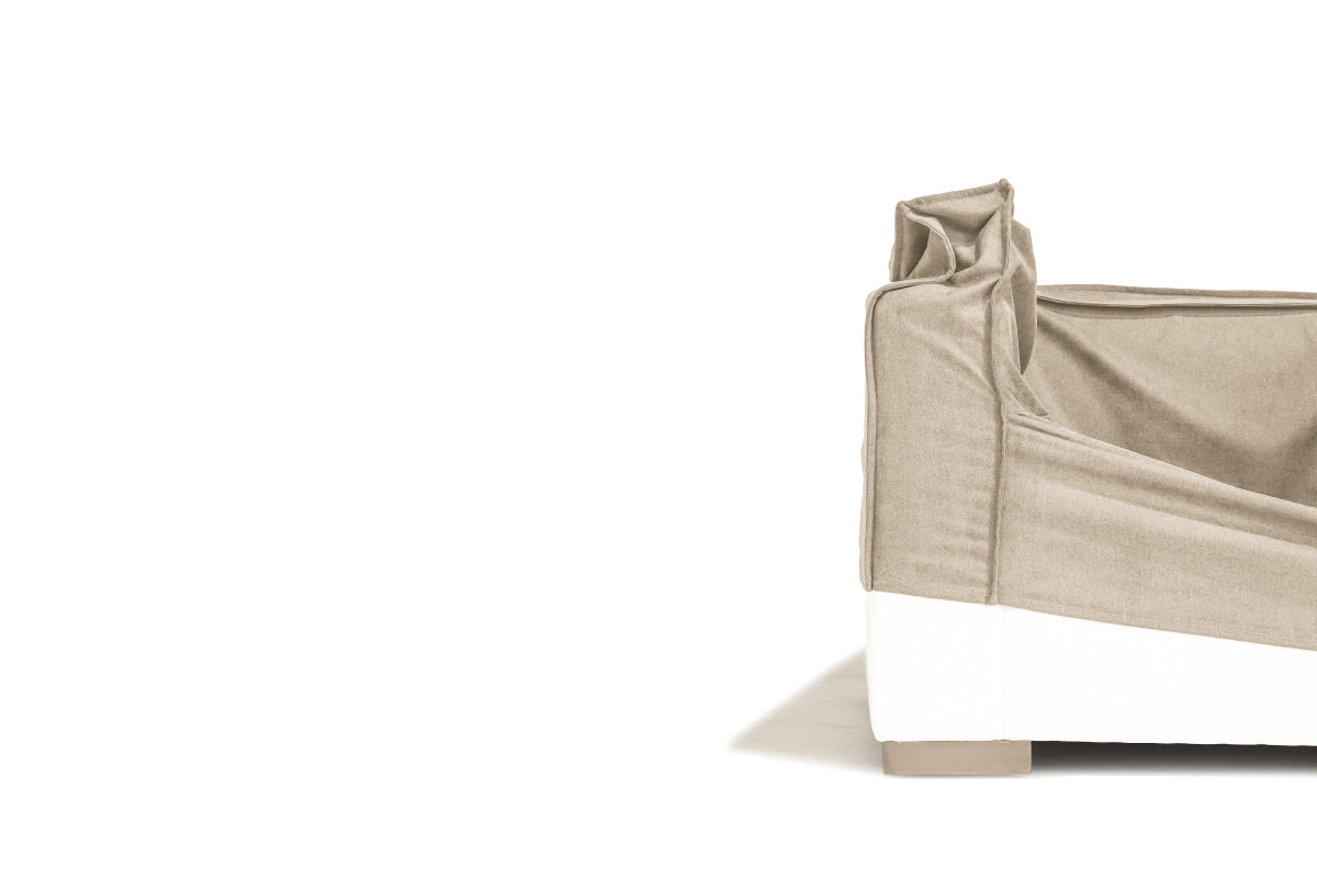 Sofá Trayken Funda Velvet Beige - Medular Diseño Sofás