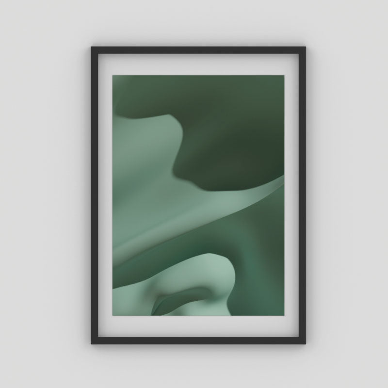 Cuadro Softscape Turquesa por Alvaro Lagos - Medular Diseño Cuadros