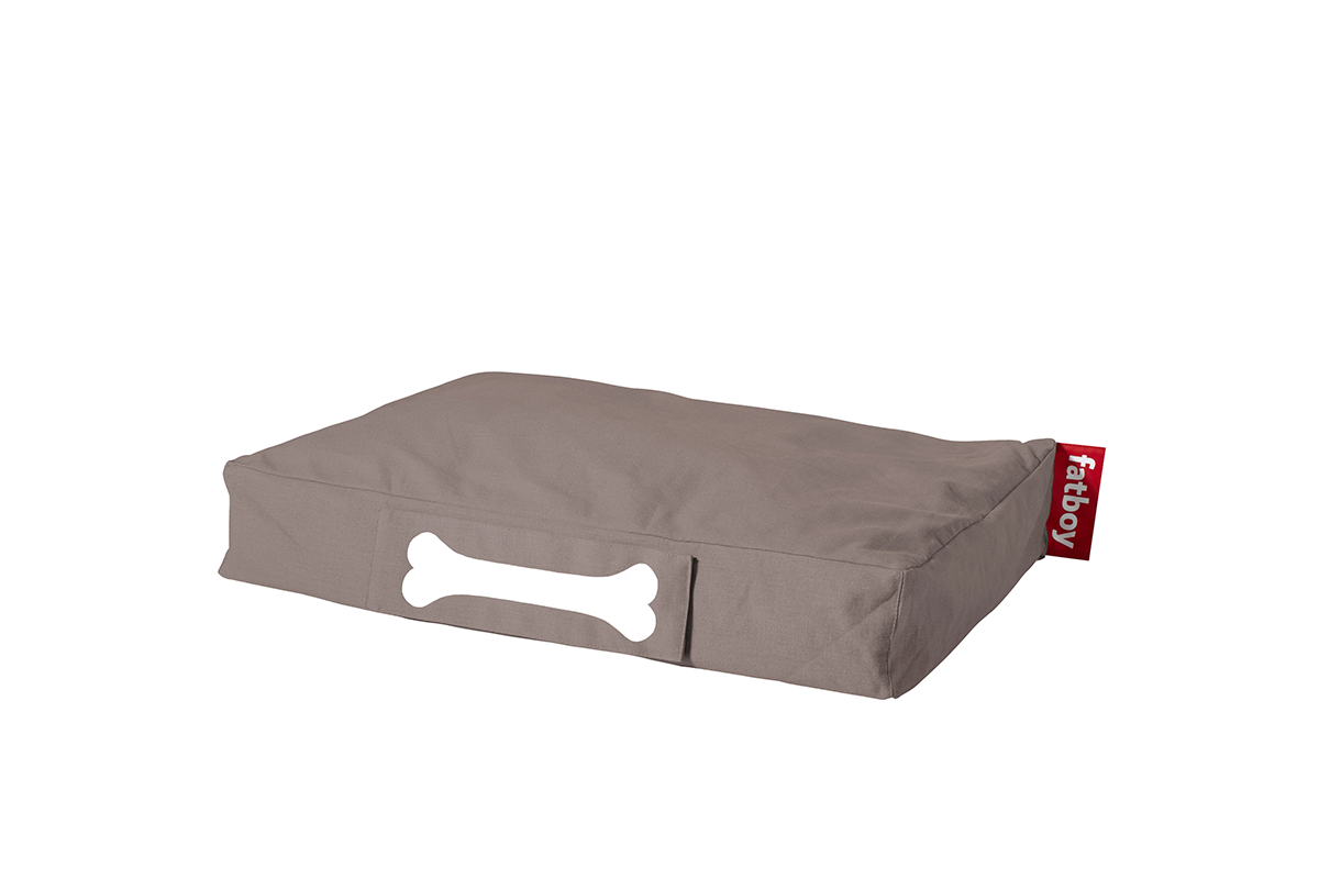Cama de perro Fatboy Doggielounge Large Stonewashed Taupe - Medular Diseño Cama para perros