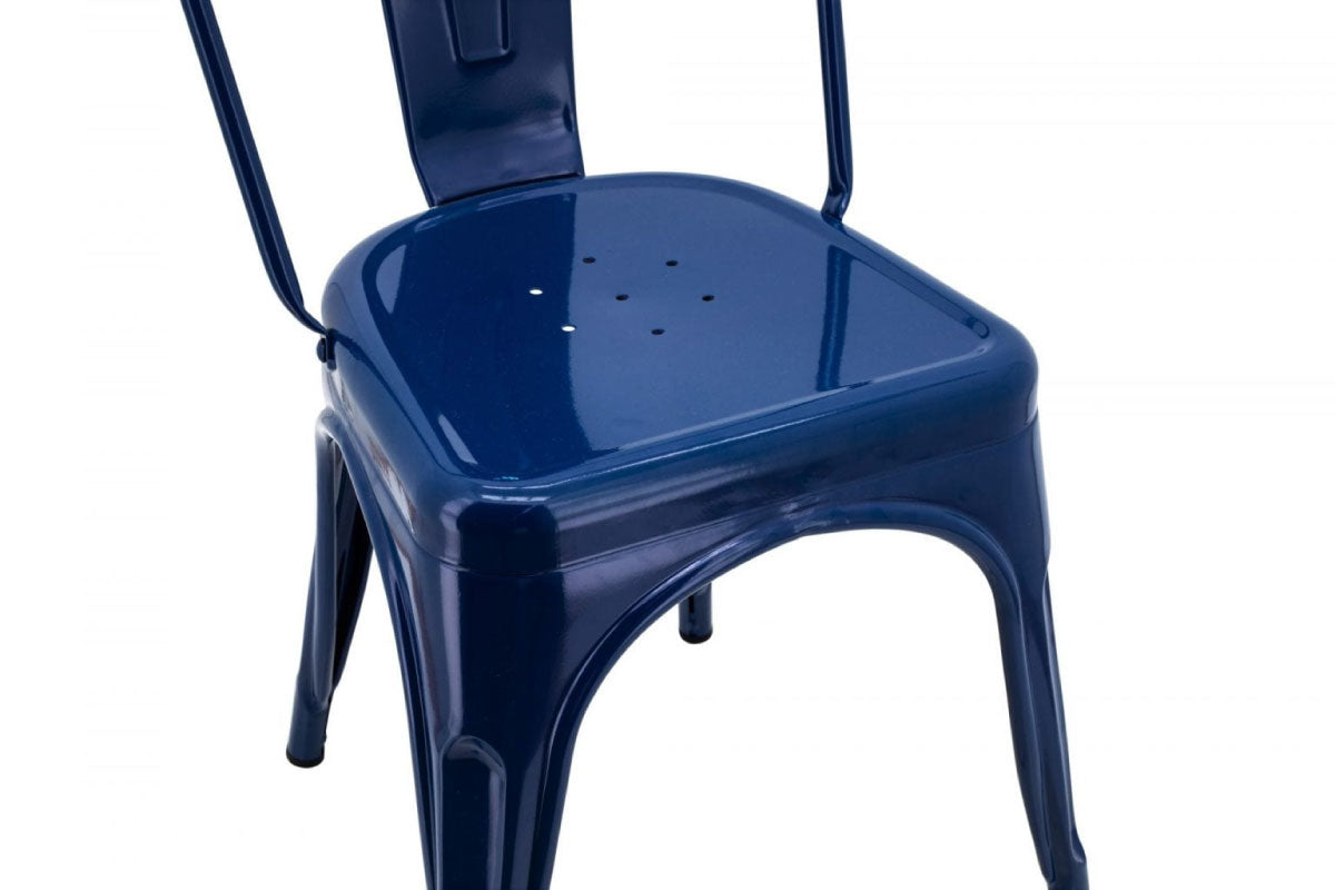 Silla Tolix Azul