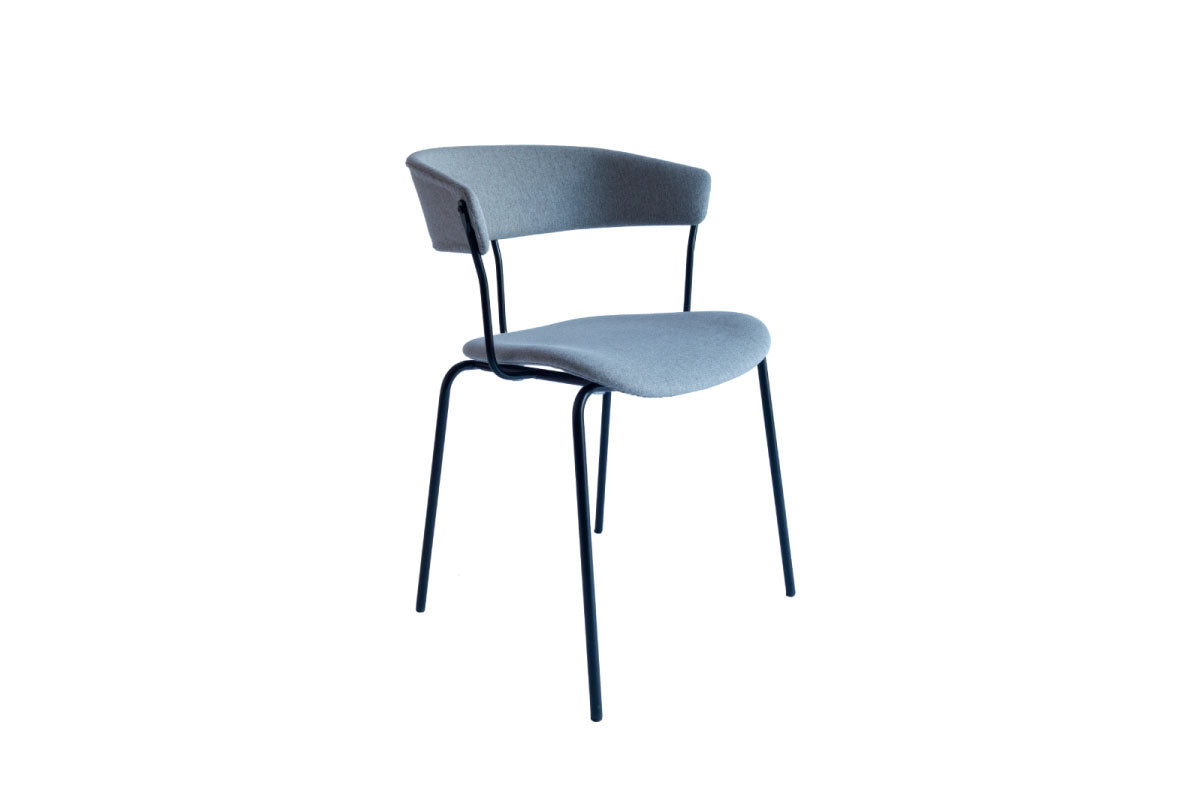 Silla Sintra Tapiz Gris - Medular Diseño Sillas de interior