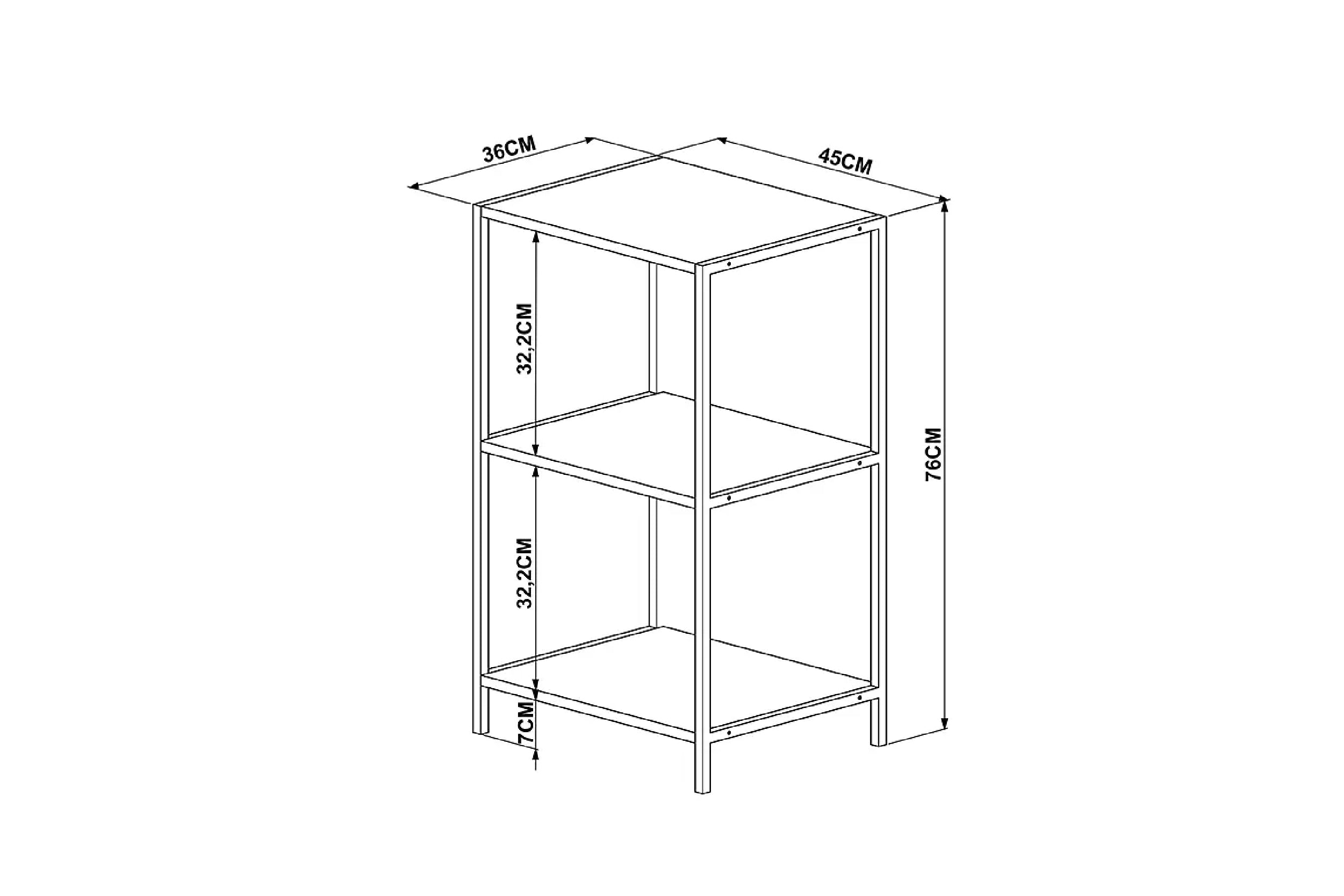 Librero Steel Quadra S - Medular Diseño Libreros