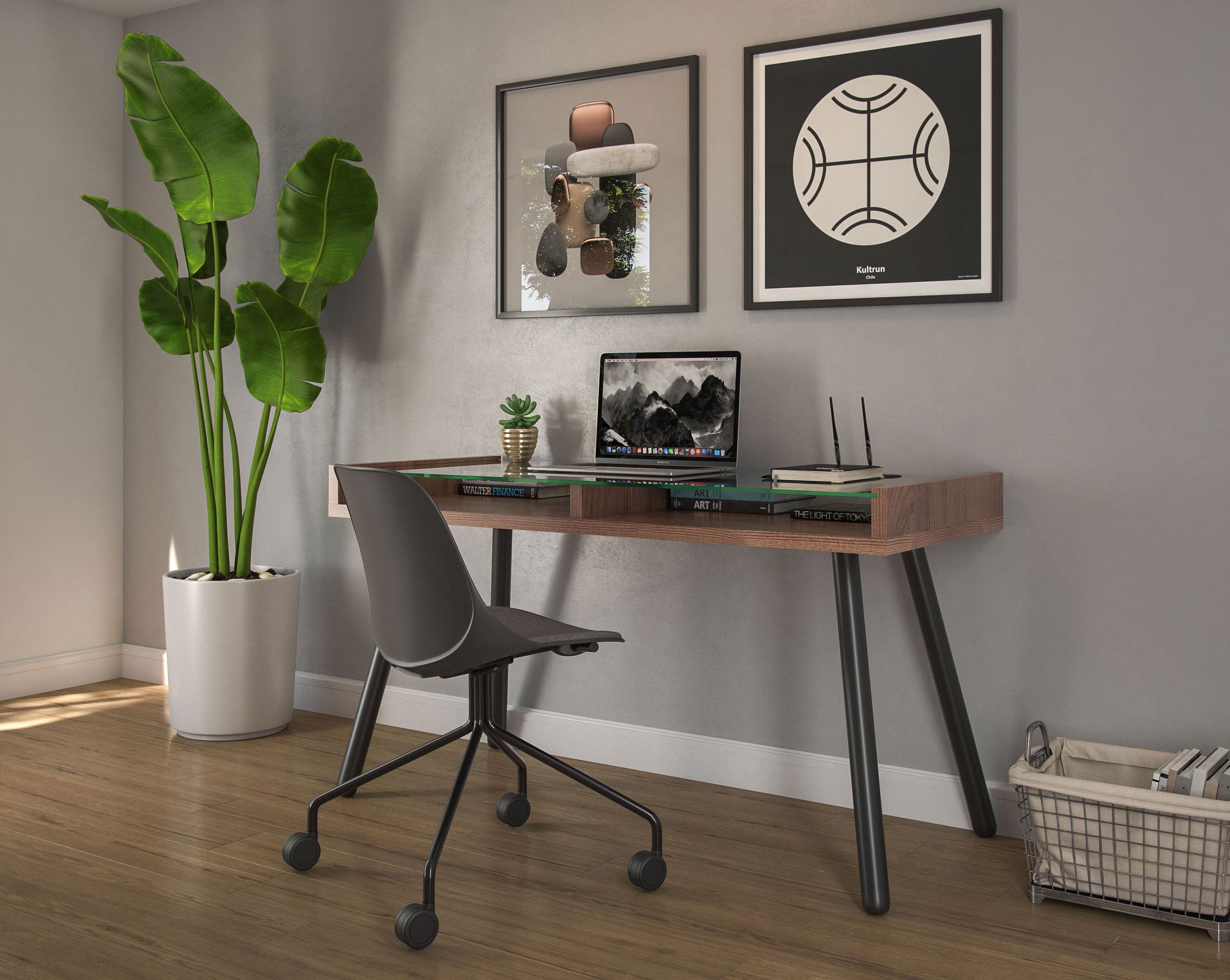 Cuadro Stone Grey por Pablo Llanquin - Medular Diseño Cuadros