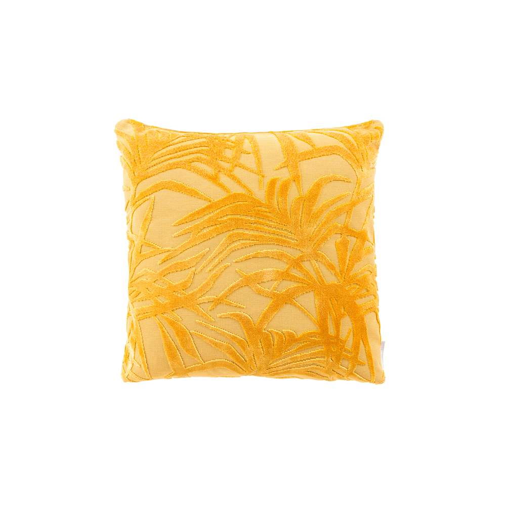 Cojín Miami Palm Tree Amarillo - Medular Diseño Cojines EE