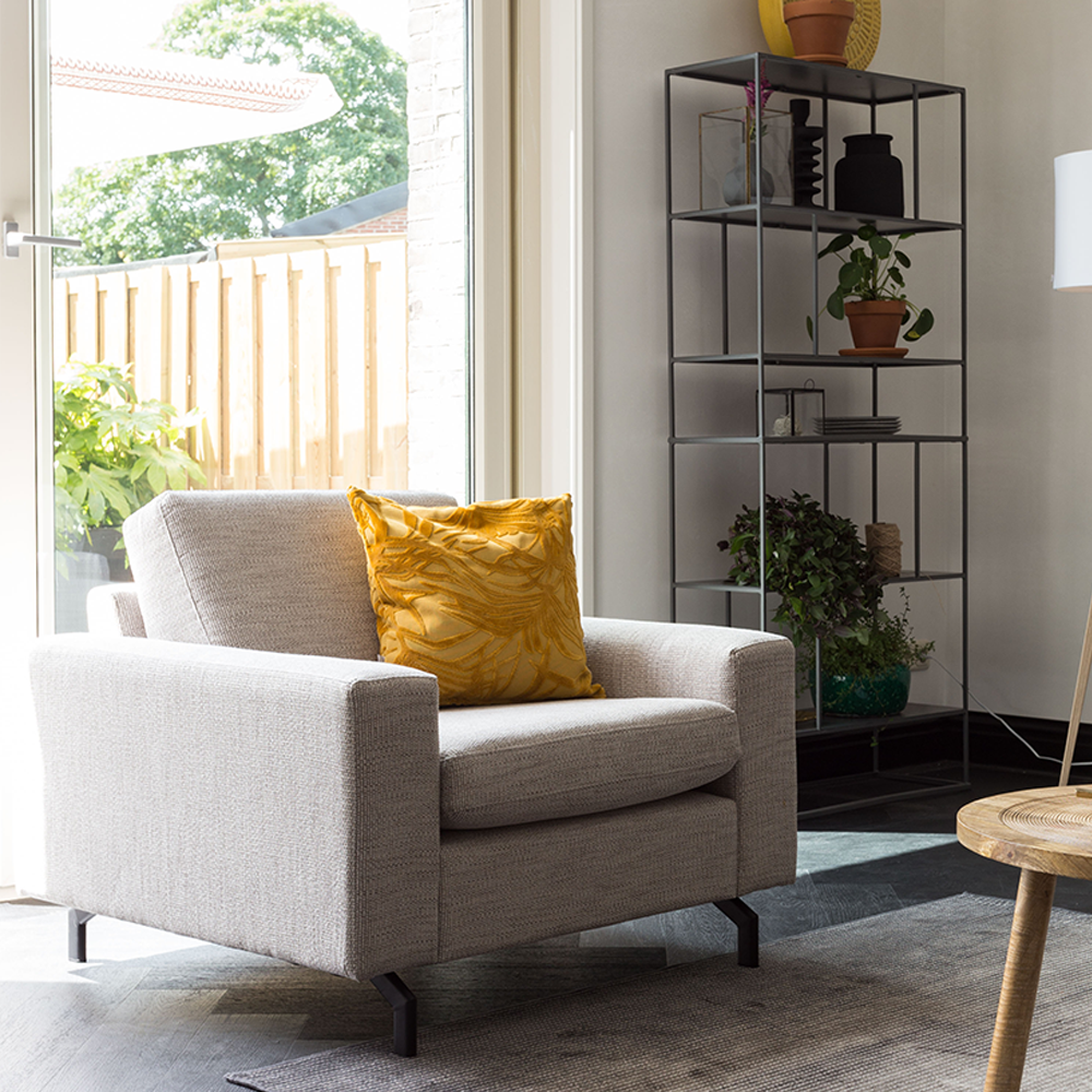 Cojín Miami Palm Tree Amarillo - Medular Diseño Cojines EE