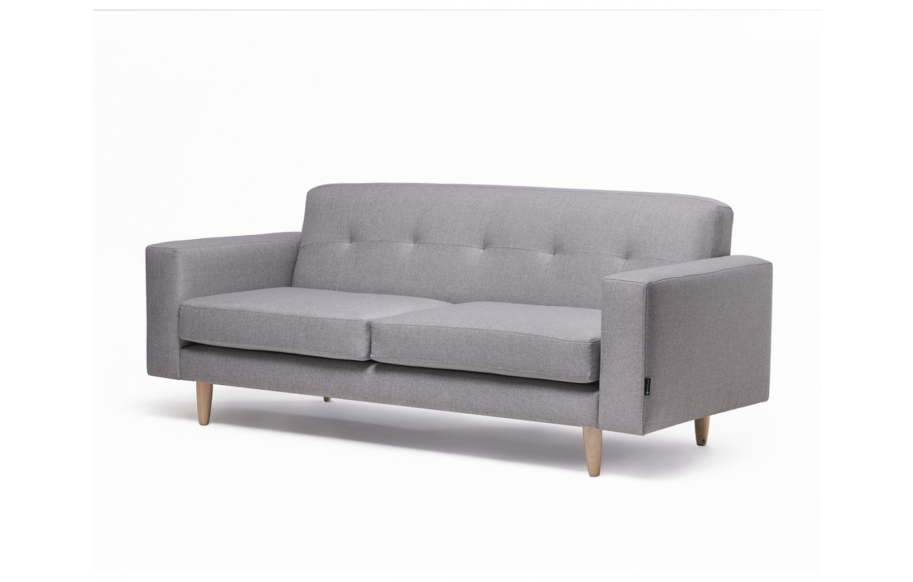 Sofá Atolón Gris Acero 3 cuerpos - Medular Diseño Sofás