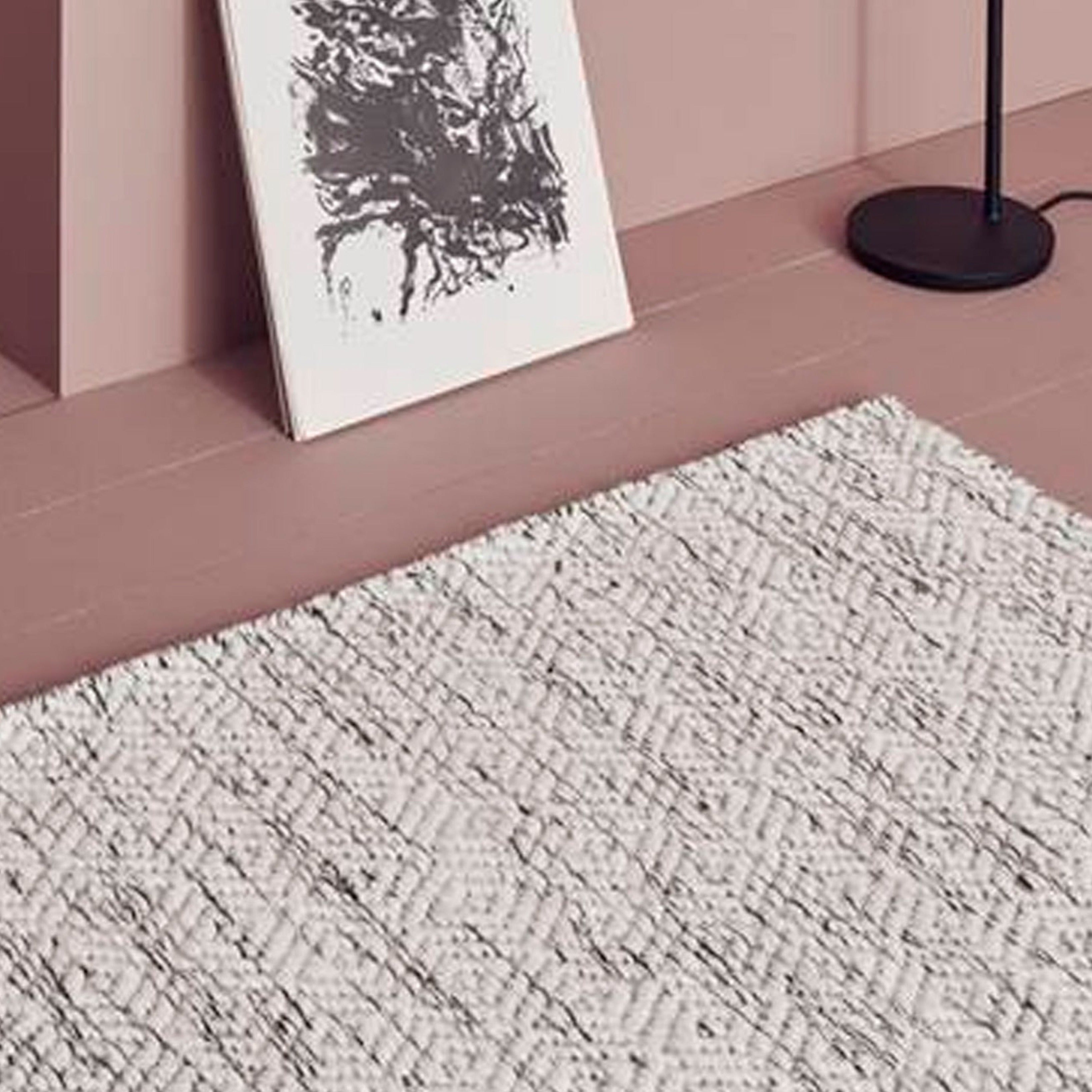 Alfombra Nyoko White - Medular Diseño Alfombras