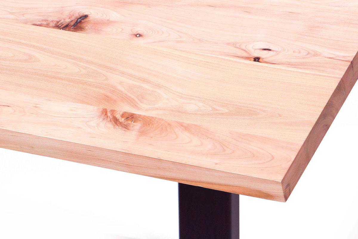 Juego de Comedor Paladio Lenga + 6 Sillas Piazza Negra - Medular Diseño Juego de Comedor