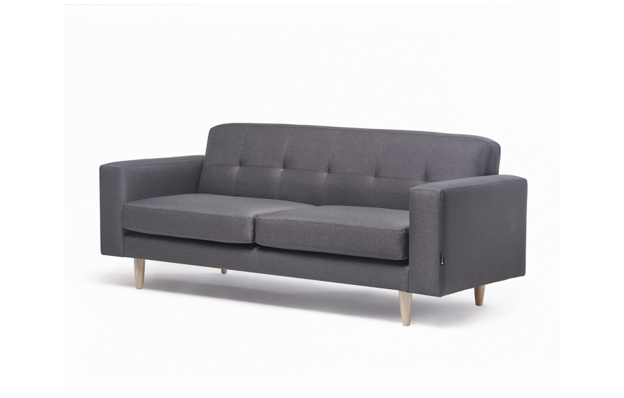 Sofá Atolón Grafito 3 cuerpos - Medular Diseño Sofás