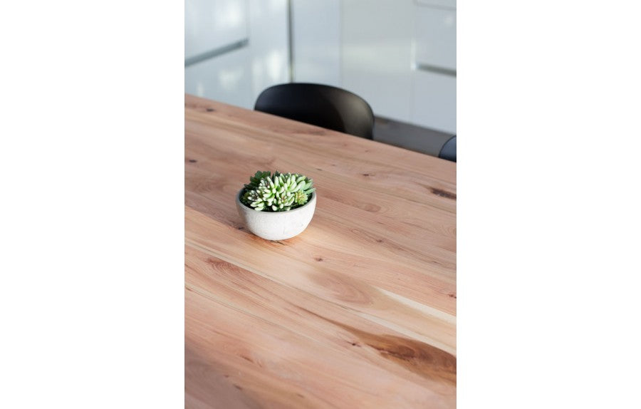 Juego de Comedor Aula Lenga + 6 Sillas Piazza Negra - Medular Diseño Juego de Comedor