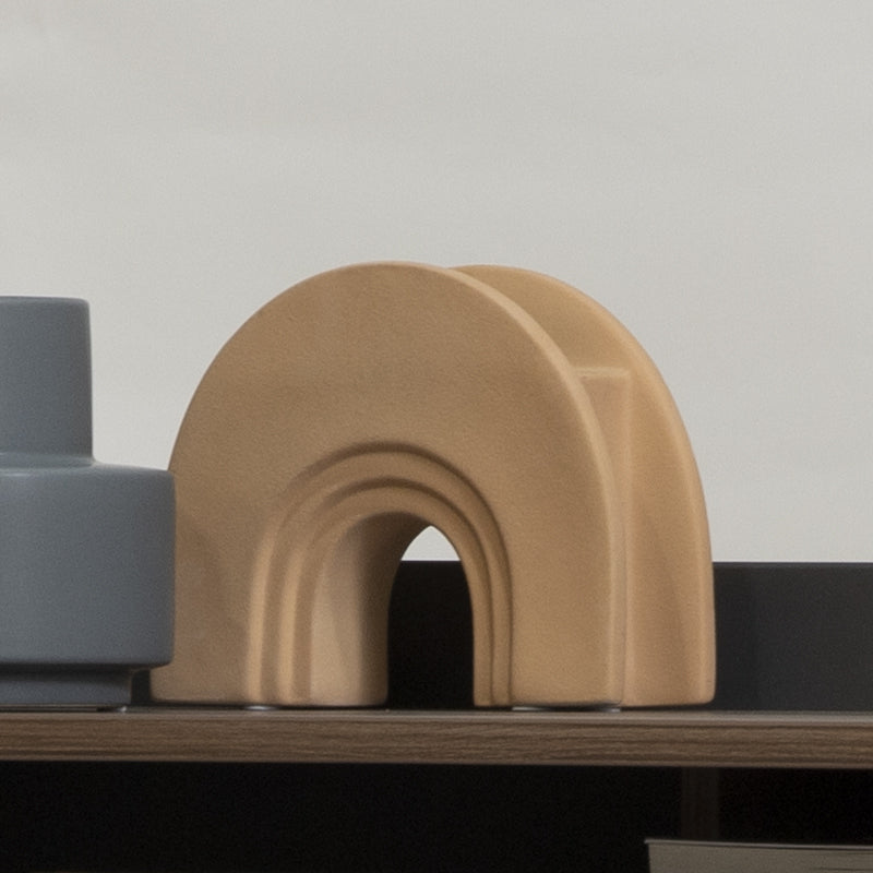 Jarron Arco Beige - Medular Diseño Jarron
