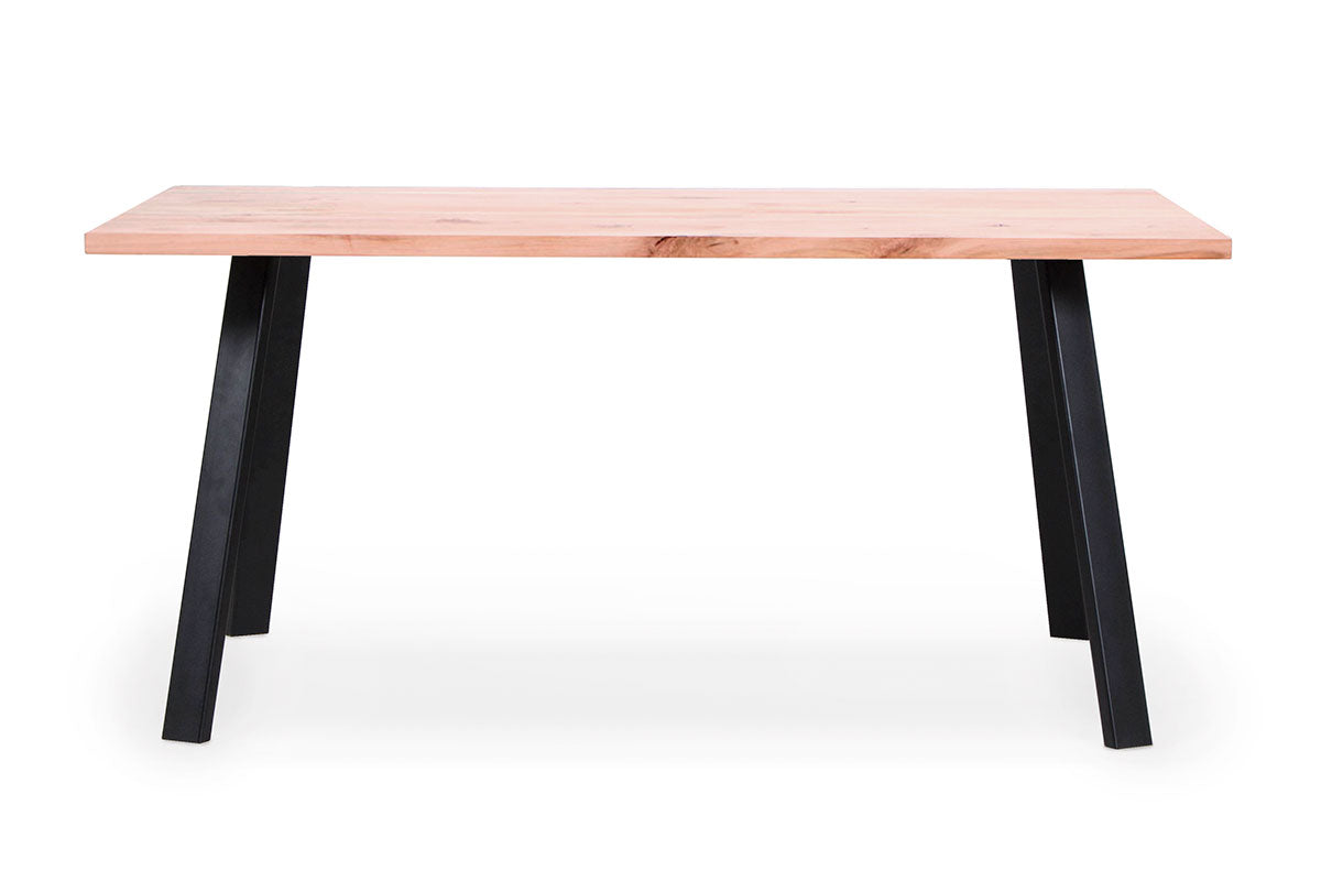 Juego de Comedor Paladio Lenga + 6 Sillas Piazza Negra - Medular Diseño Juego de Comedor