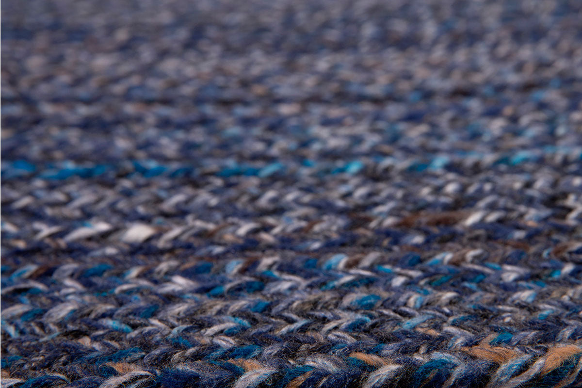 Alfombra Eco Round Azul - Medular Diseño Alfombras