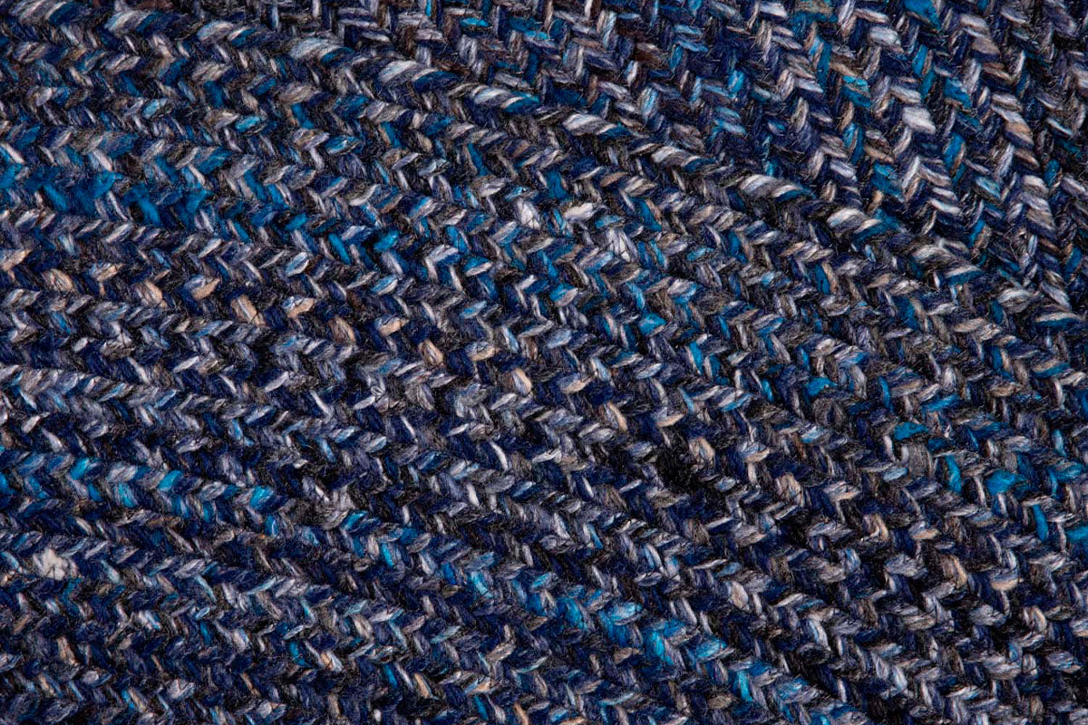 Alfombra Eco Round Azul - Medular Diseño Alfombras