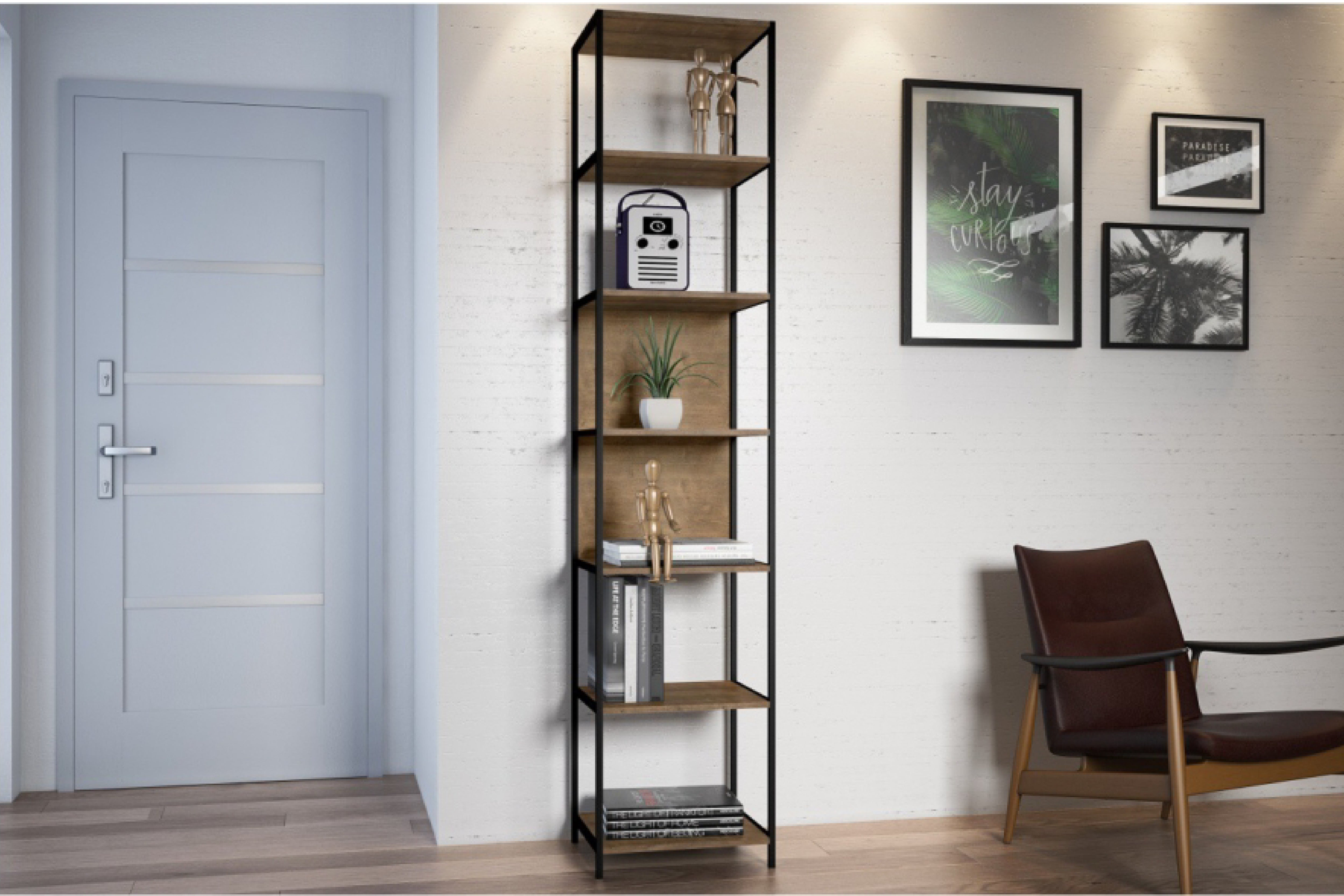 Estante Steel Quadra S - Medular Diseño Libreros